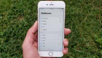 روش افزودن اکانت ایمیل به بخش Mail در نسخه iOS 11 آیفون. raveshtech.ir