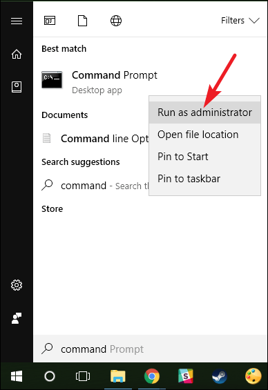 روش غیرفعال کردن اکانت کاربران  ویندوز 10 با استفاده از Command Prompt,روشتک,raveshtech