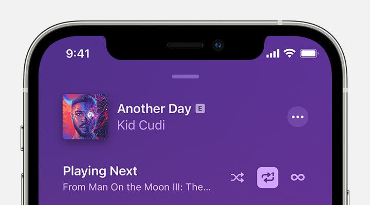 چگونه بازپخش یک موزیک را در iOS فعال کنیم؟