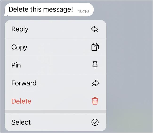 چگونه پیام های تلگرام را در آیفون پاک کنیم؟