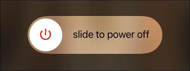 Slide to Power Off