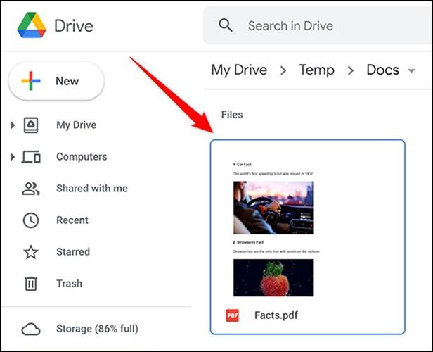 وبسایت Google Drive
